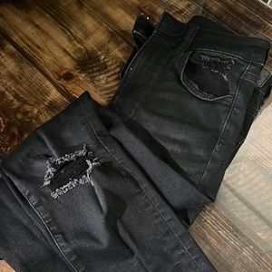 EUC American Eagle Jegging Skinny Jeans, AE Next Level Stretch, Women’s Size 6 L